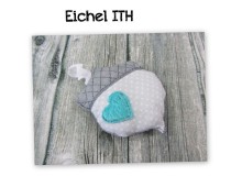 ITH Stickdatei - Figur Anhänger Eichel Nuss